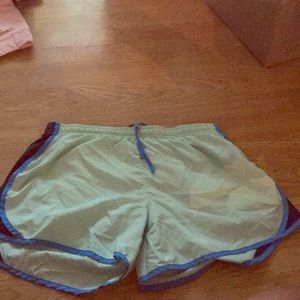 Multi color blue shorts